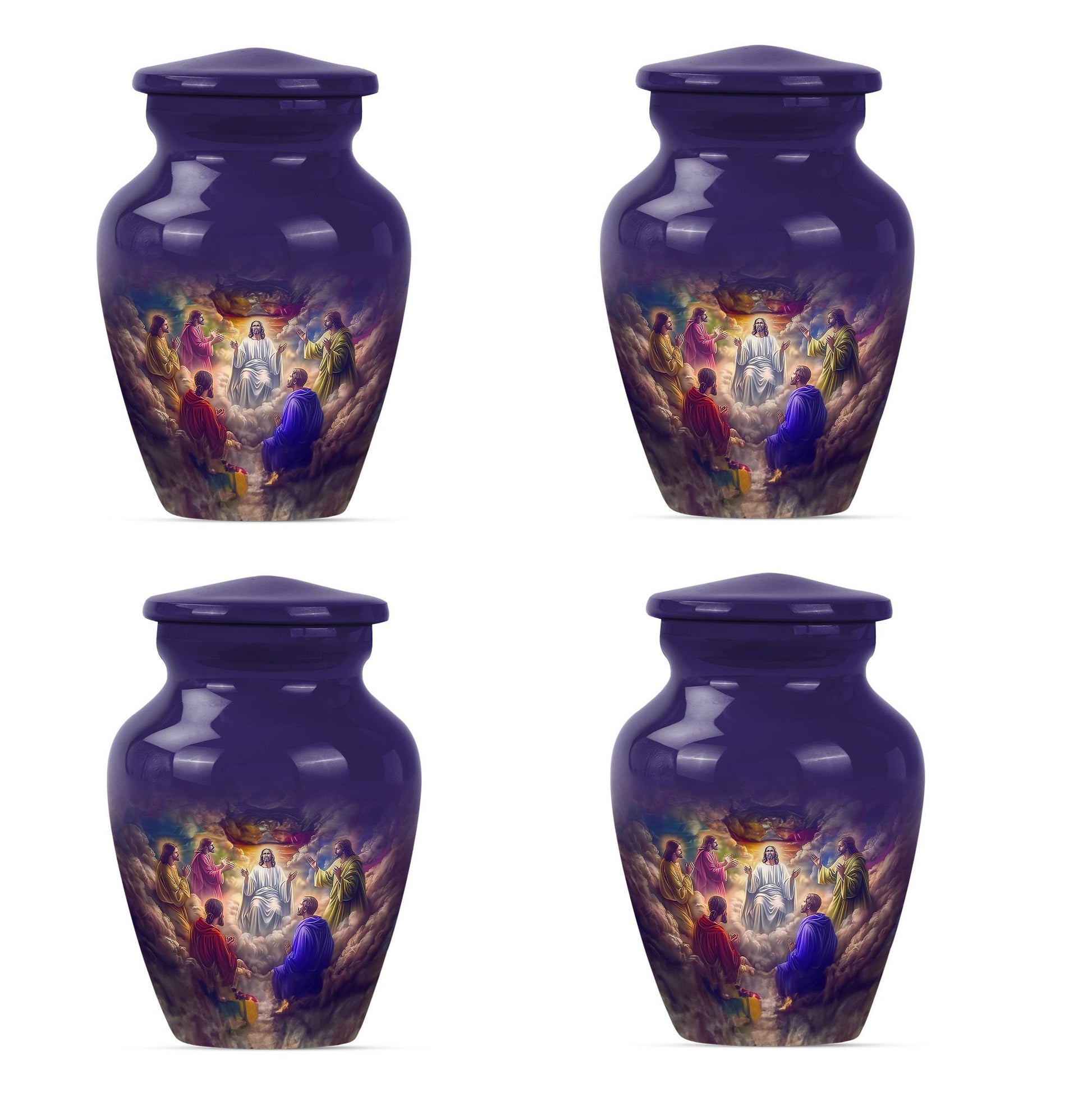 Jesus Urn, classic large funeral burial and memorial urn for human ashes
