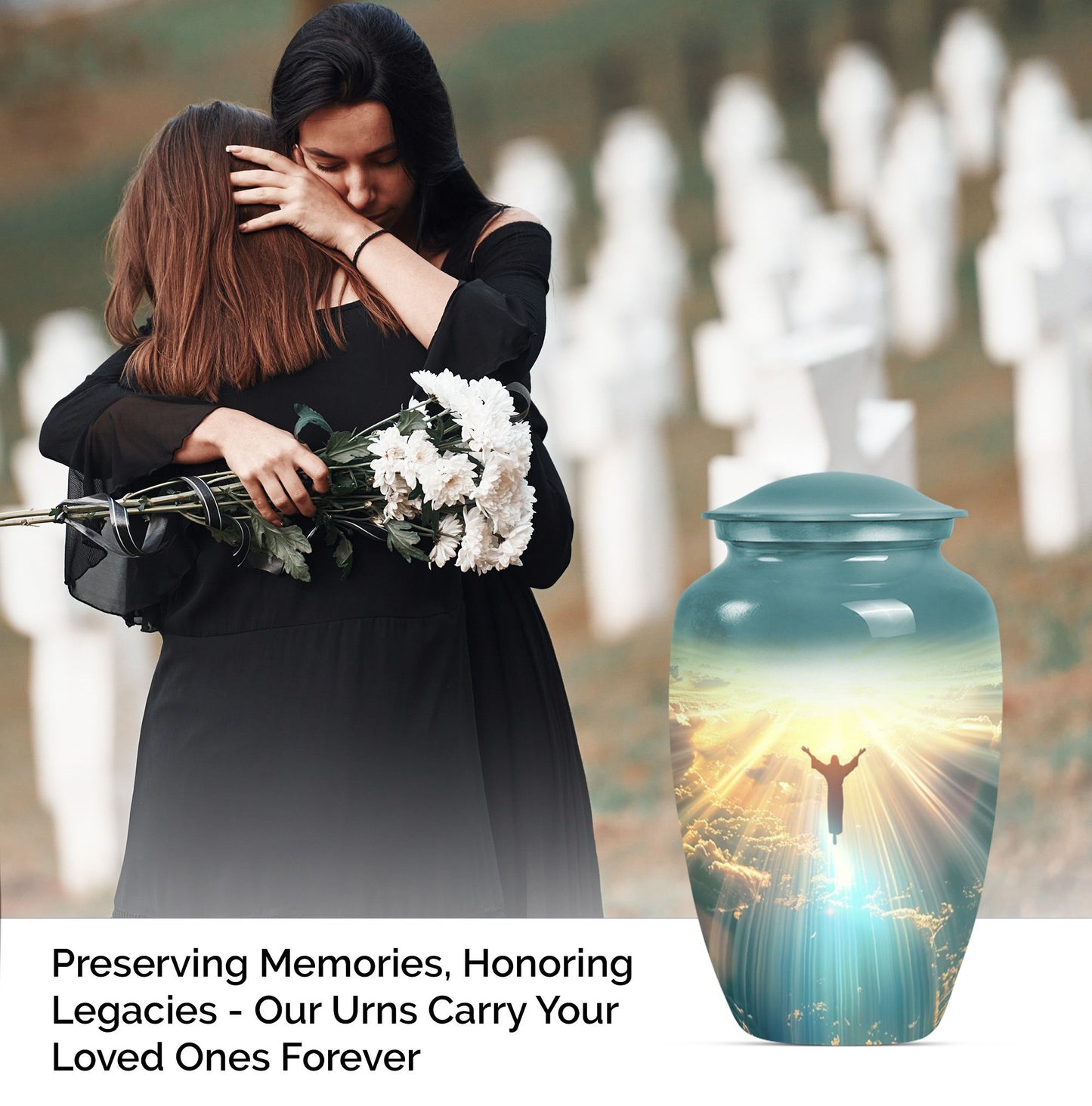 10inch classic Jesus Urn