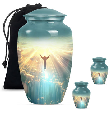 Large Urn with 2 Mini Urn