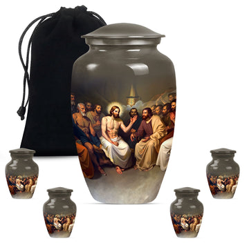 Large Urn with 4 Small Urn