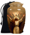 classic Jesus urn for cremation ashes
