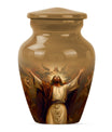 classic Jesus urn for cremation ashes