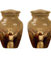 classic Jesus urn for cremation ashes