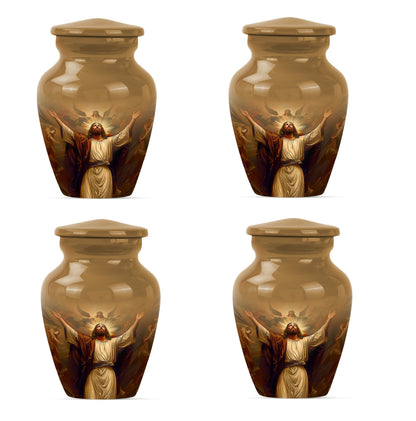 classic Jesus urn for cremation ashes