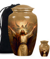classic Jesus urn for cremation ashes