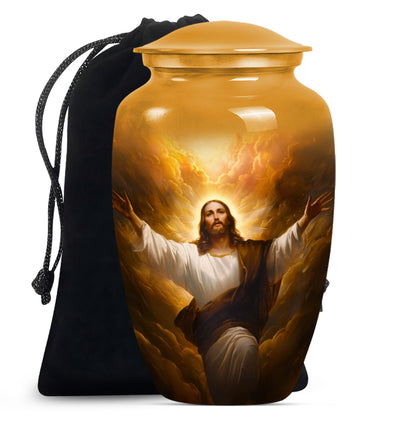 Urn for adult male ashes, 