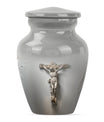 Jesus Urn made of aluminium.