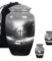 classic Jesus Urn, a large memorial adult urn for cremation