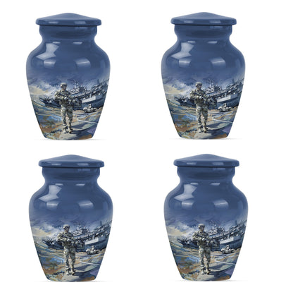 military urn for large cremation