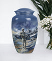 military urn for large cremation