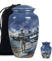 military urn for large cremation