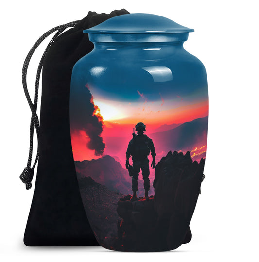 Military urn for ashes