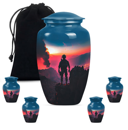 Military urn for ashes