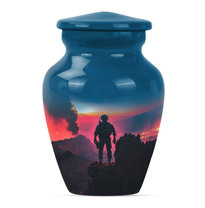 Military urn for ashes