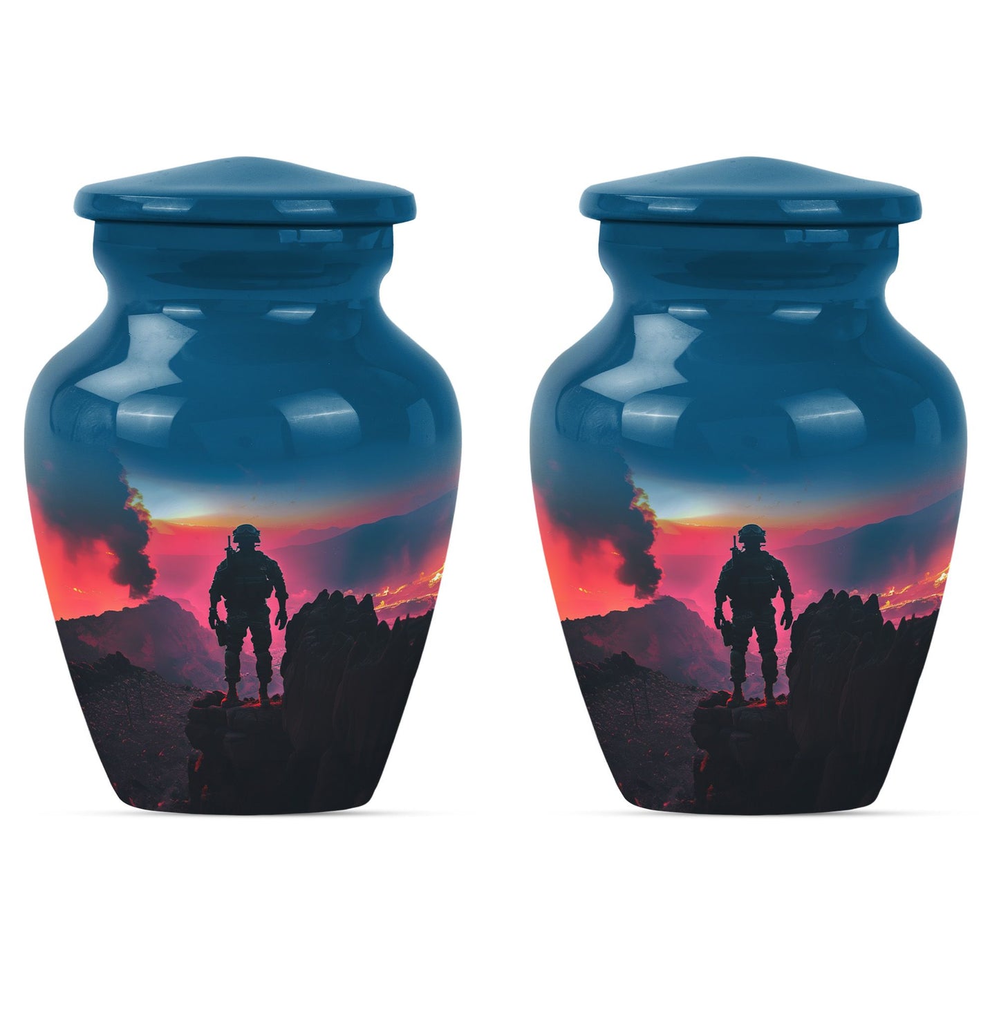 Military urn for ashes