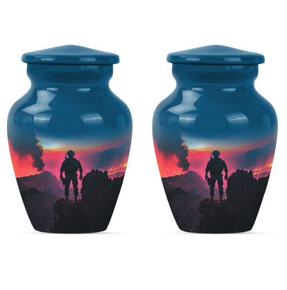 Military urn for ashes