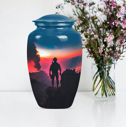 Military urn for ashes