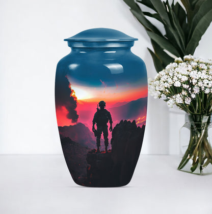 Military urn for ashes