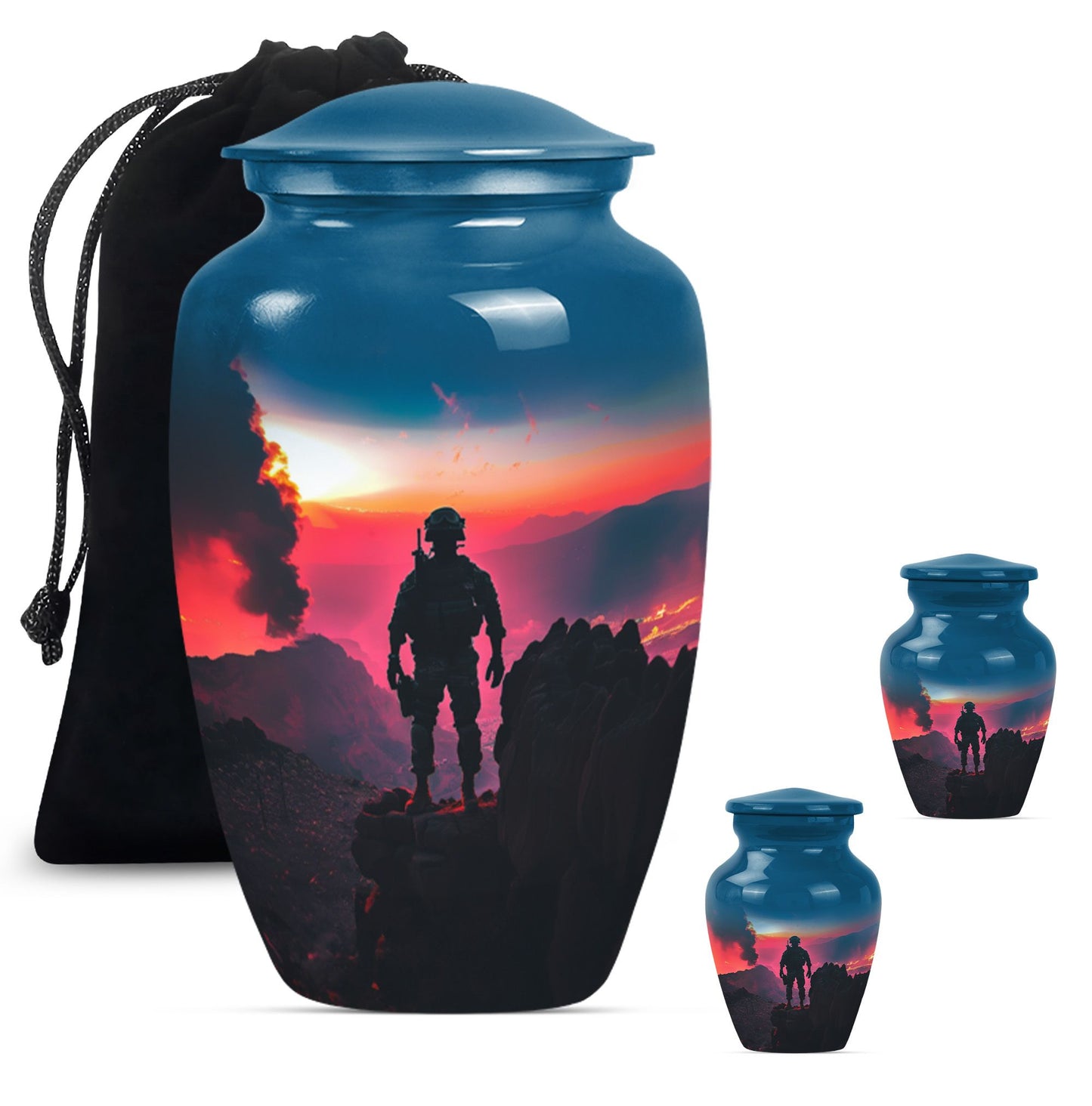 Military urn for ashes