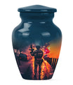military burial urn.