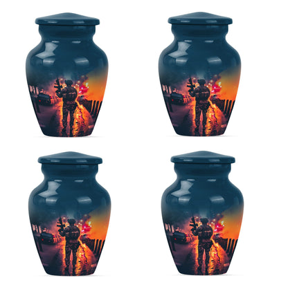 military burial urn.