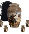 military urn, personalized cremation urn for adult ashes