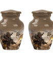 military urn, personalized cremation urn for adult ashes