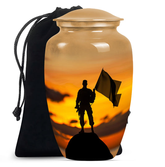 Military Urn For Ashes Female Funeral, Ashes Cremation Urn