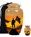 Military Urn For Ashes Female Funeral, Ashes Cremation Urn