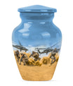 Military Urn For Human Ashes Keepsake Funeral, Ashes Urn