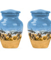 Military Urn For Human Ashes Keepsake Funeral, Ashes Urn