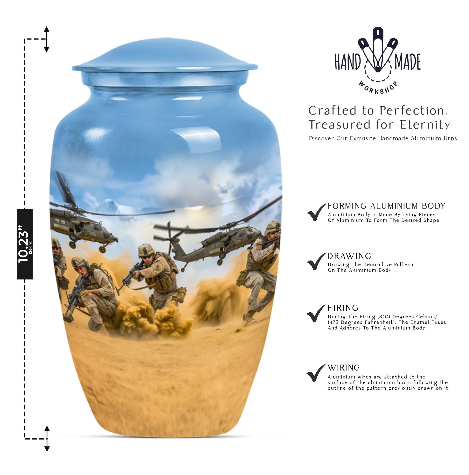 military urn for men