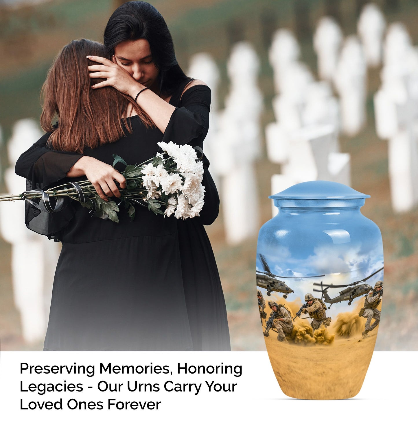 military urn for men