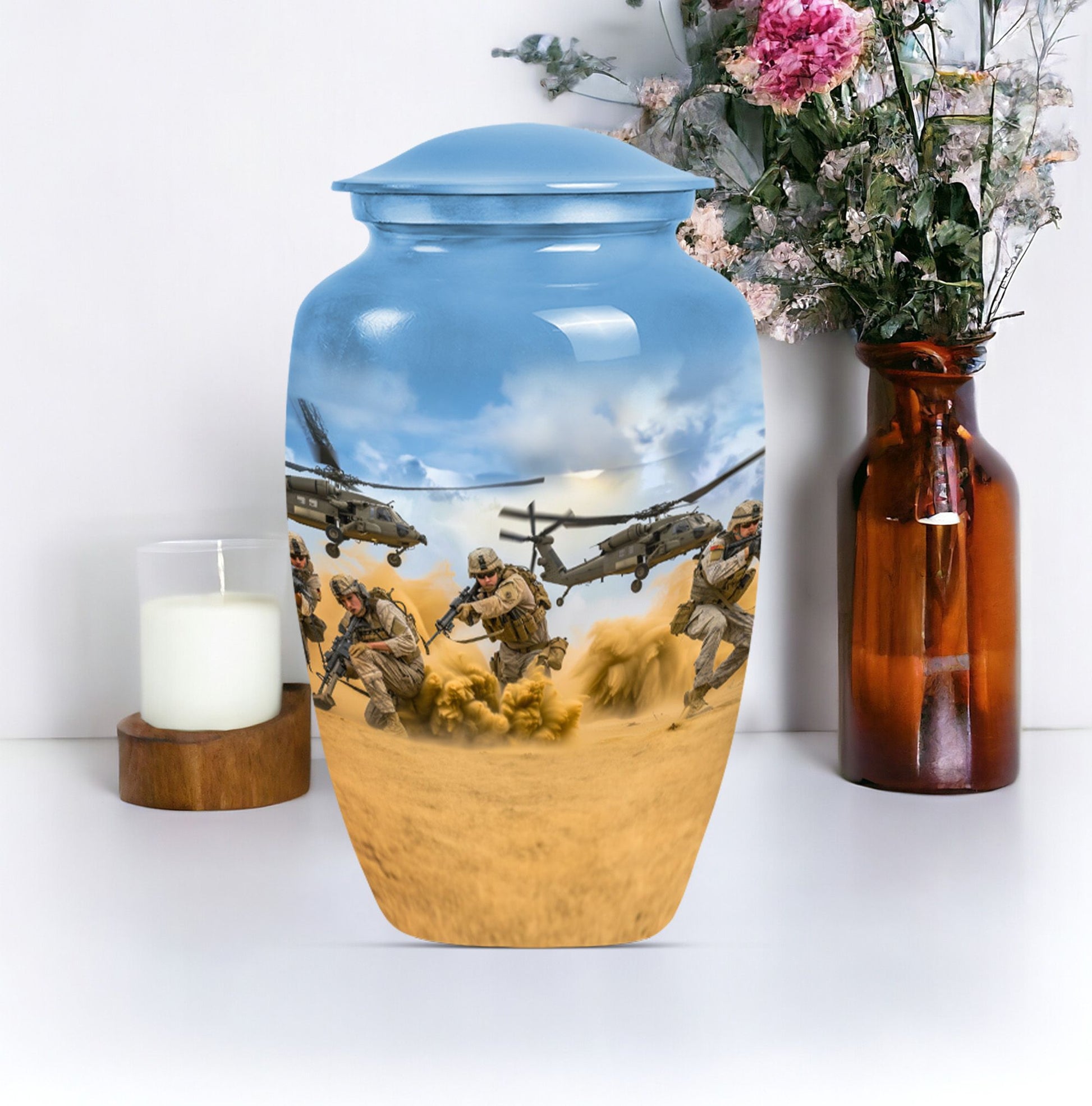 military urn for men