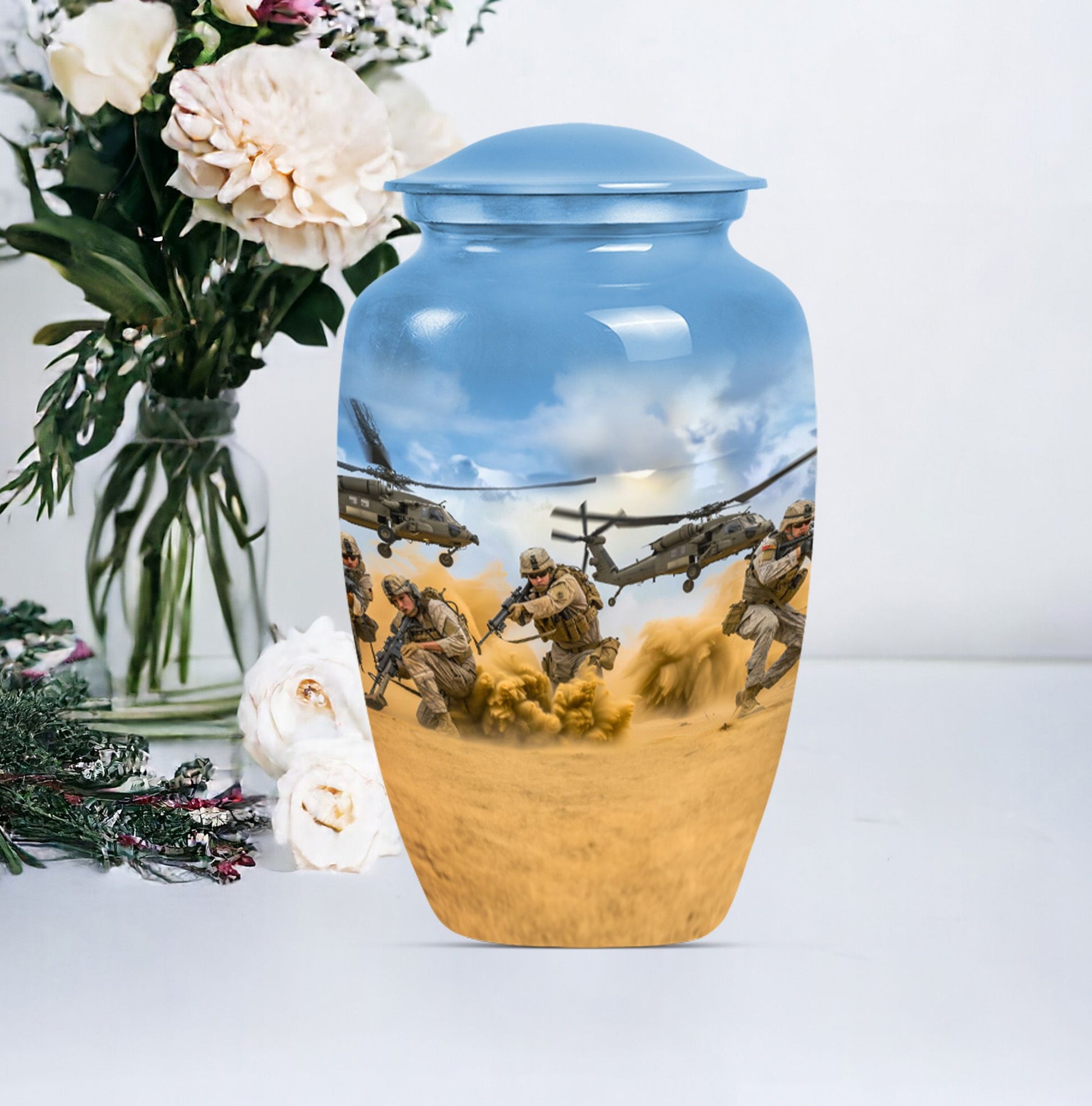 military urn for men