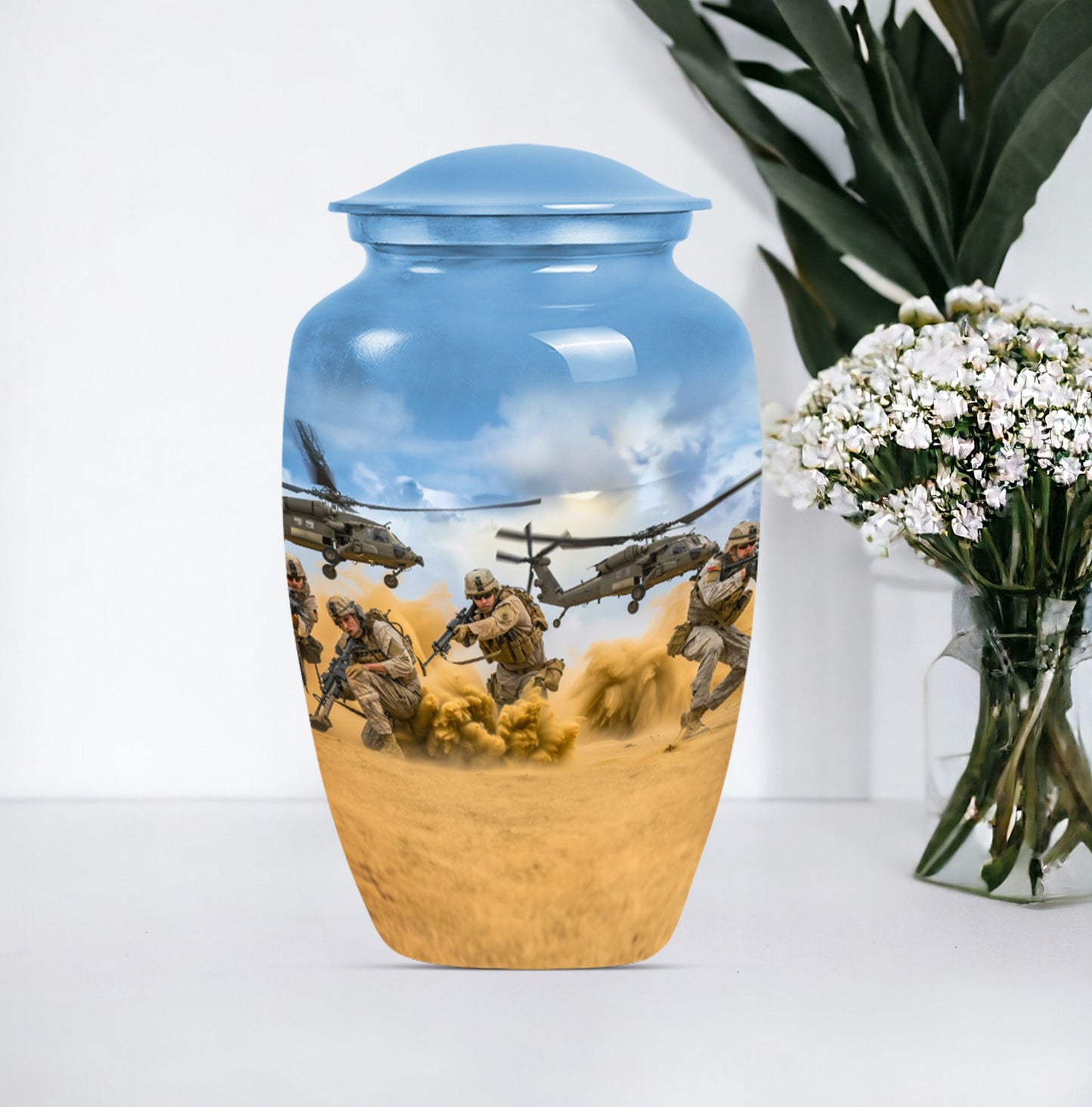military urn for men