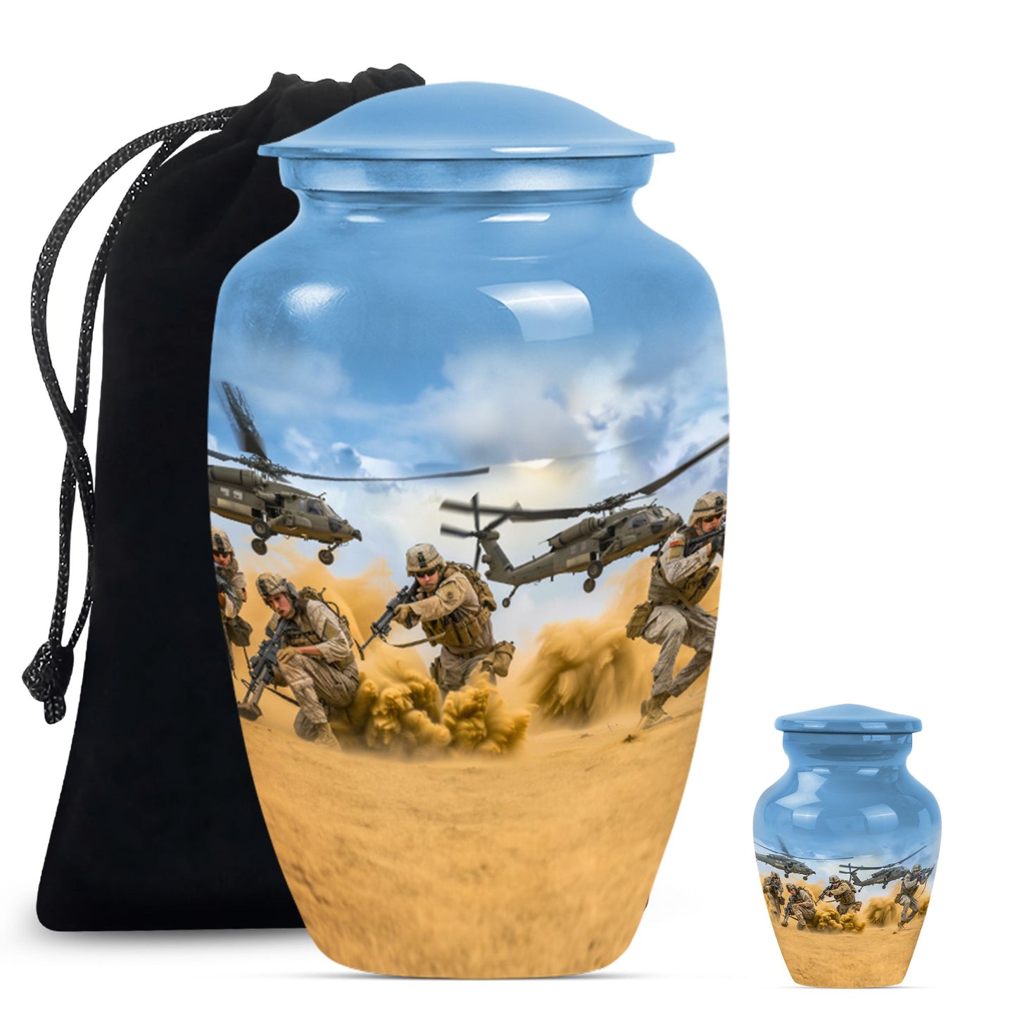 military urn for men