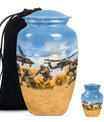 Military Urn For Human Ashes Keepsake Funeral, Ashes Urn