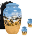 Military Urn For Human Ashes Keepsake Funeral, Ashes Urn
