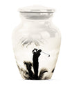 Golf Cremation Urns For Human Ashes - Urn Keepsake Combo Set
