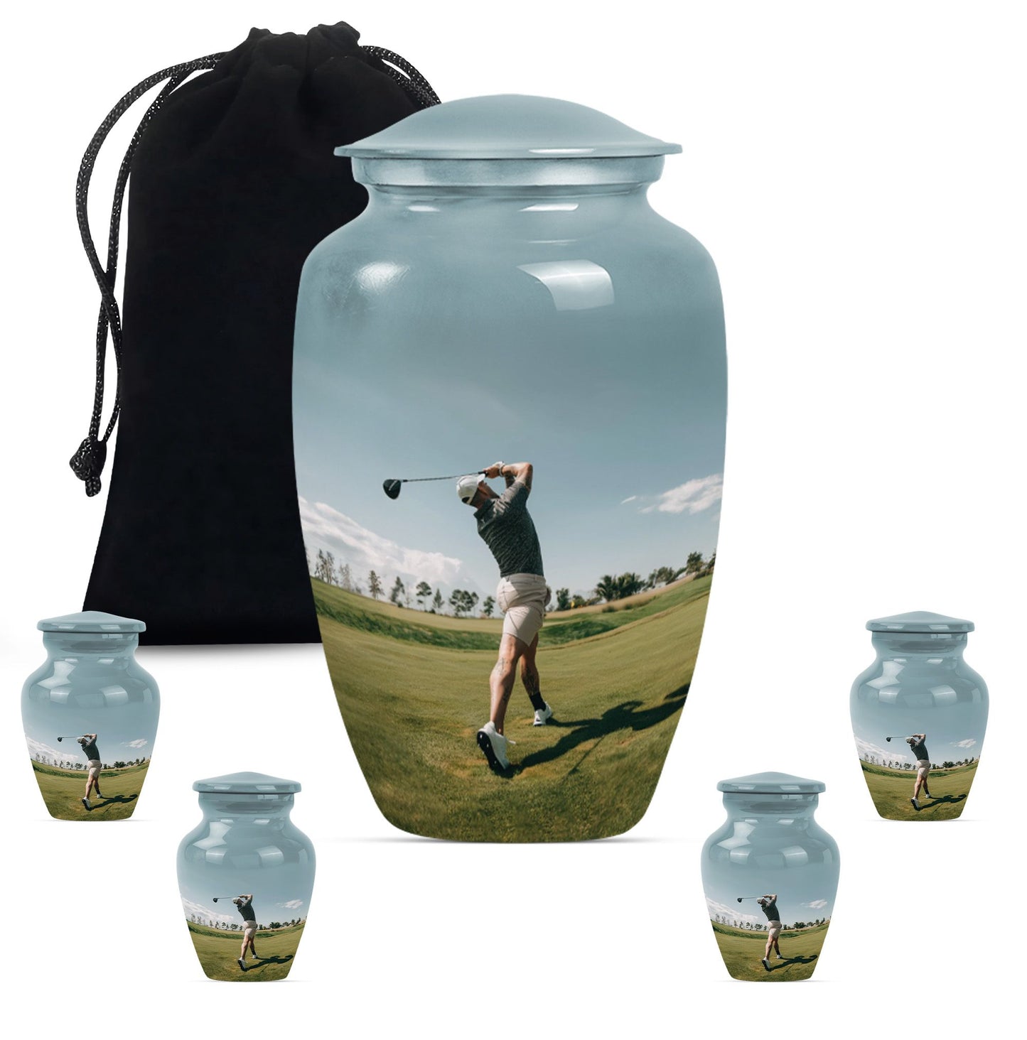 Golf Cremation Urns For Human Ashes - Burial Urns For Ashes