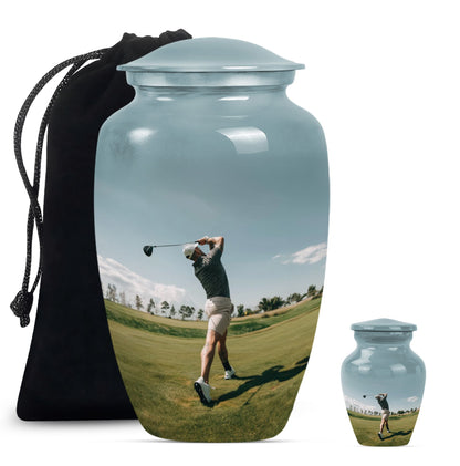 Golf Cremation Urns For Human Ashes - Burial Urns For Ashes