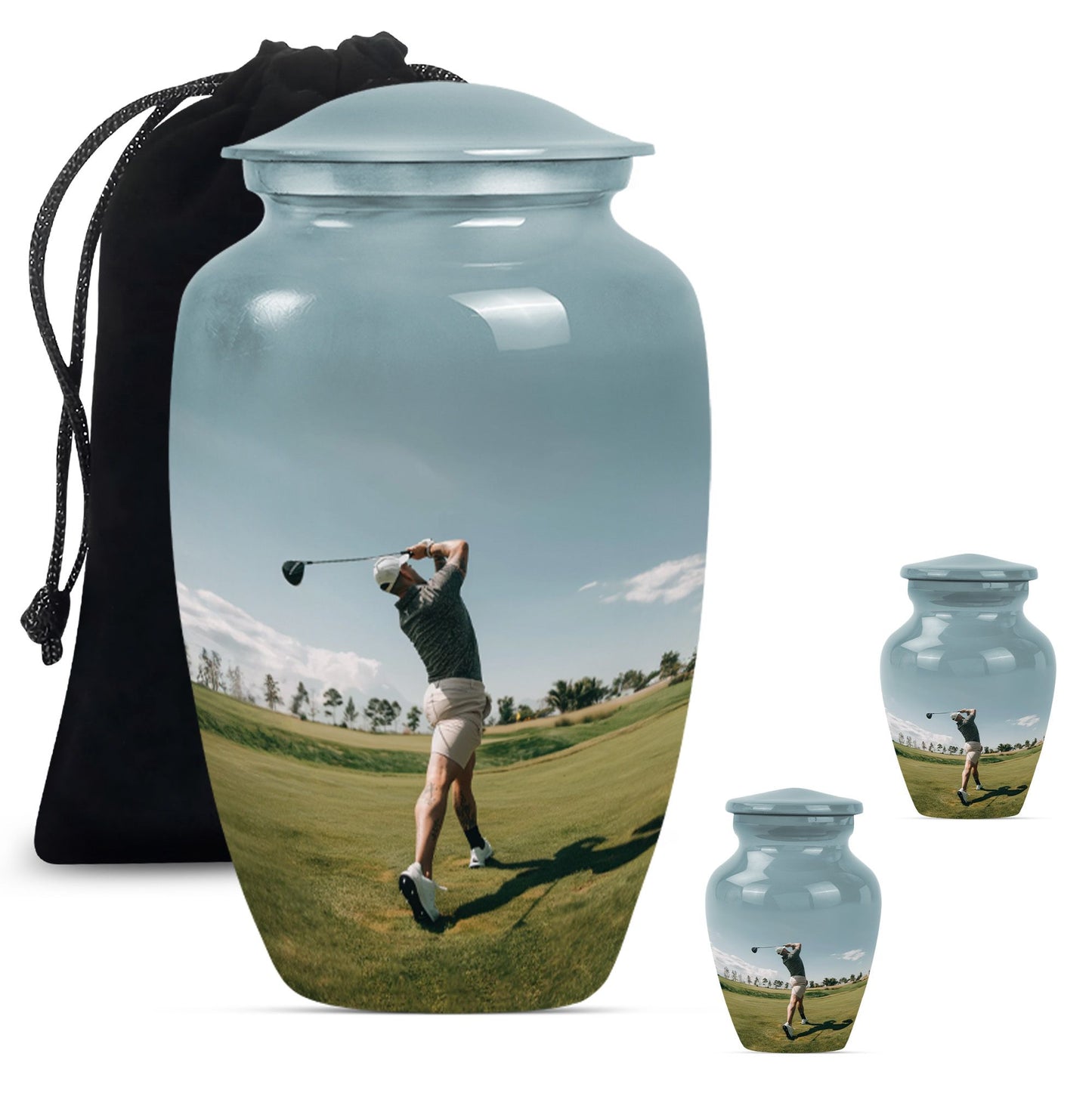 Golf Cremation Urns For Human Ashes - Burial Urns For Ashes