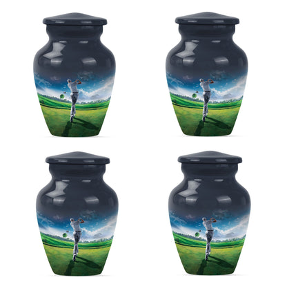 golf urn for funeral ashes