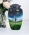 golf urn for funeral ashes