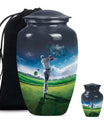 Golf Small Urn For Ashes For Women Funeral, Ashes Memorial Urn