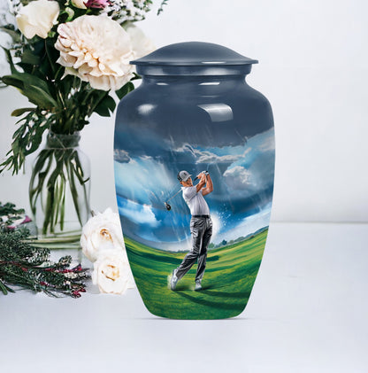 classic golf urn for burial