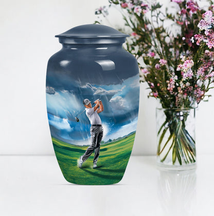 classic golf urn for burial