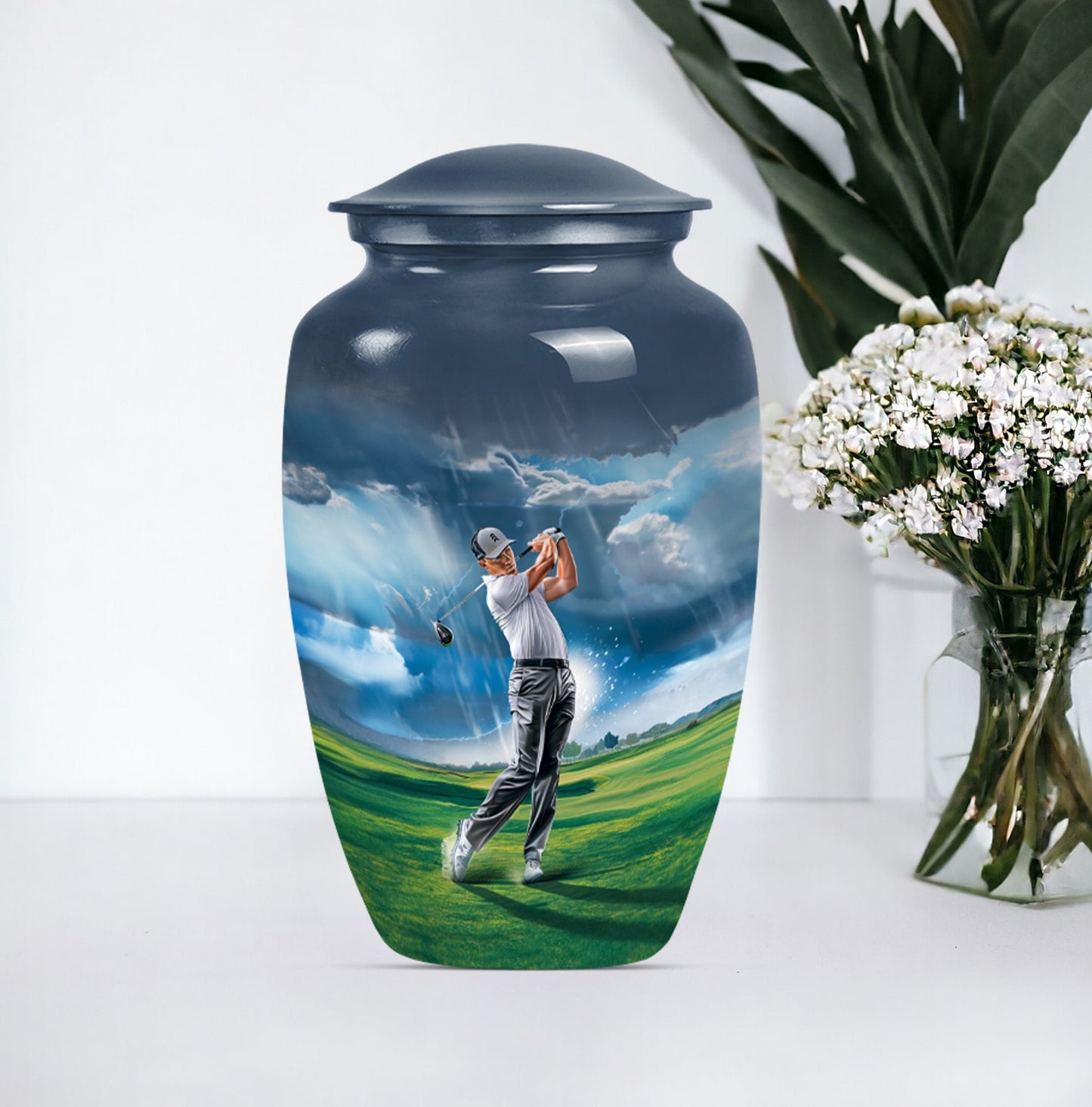 classic golf urn for burial