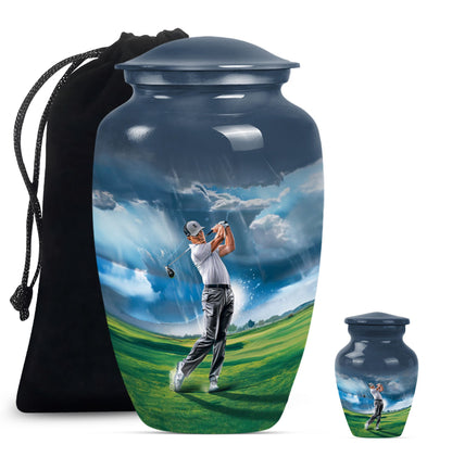 classic golf urn for burial